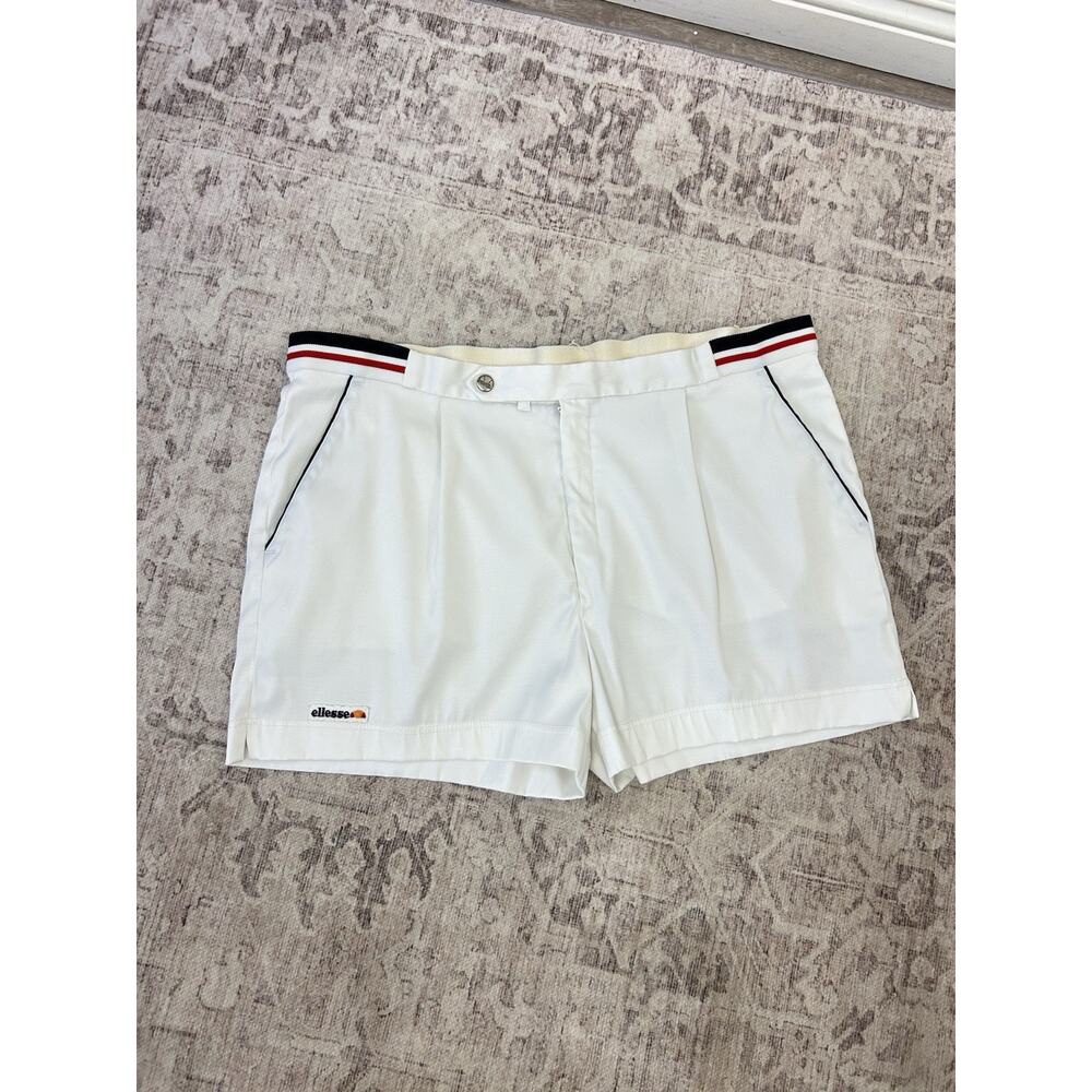 Vintage 70's Ellesse Men’s Tennis Shorts Made in Italy Size 38(?)